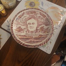 Franklin Roosevelt Plate