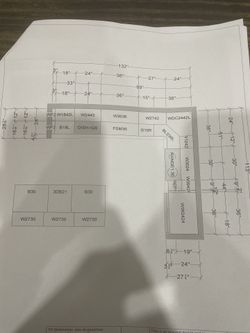 Current Kitchen Measurements