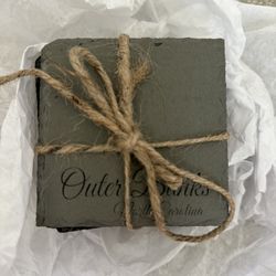 Outerbanks Slate Cup Coasters 