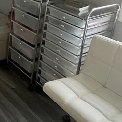 Moveable Drawers  And Chair