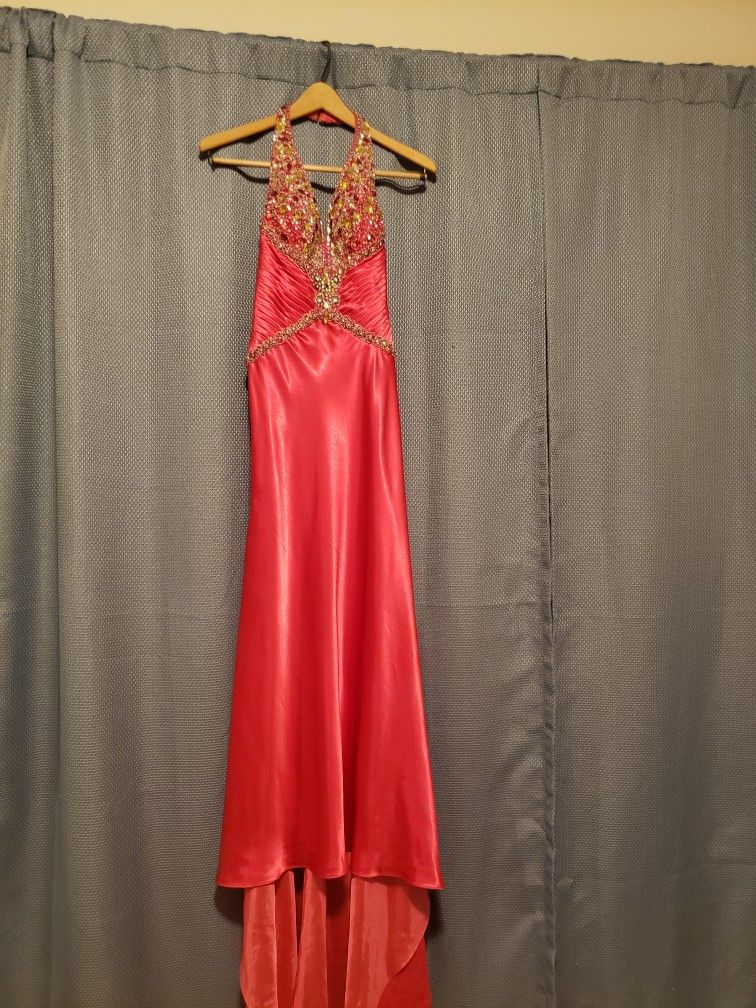 Hot Pink Formal Dress Size 0