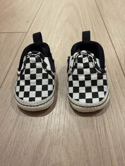 Vans Infant Slip-On V Crib Checkerboard Shoe