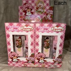 Strawberry Shortcake Lip Gloss Box Set