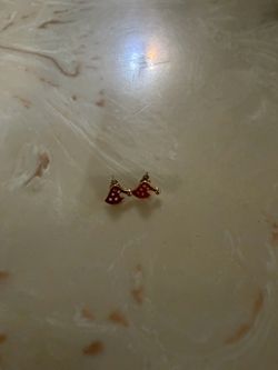 Christmas hat Stud Earrings