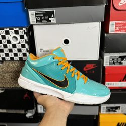 Kobe 4 Protro Undefeated San Antonio Spurs size 10 VNDS