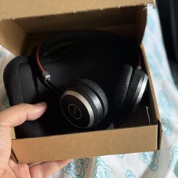 Brand new Jabra Evolve 65 wireless headphones with Active noise cancellation