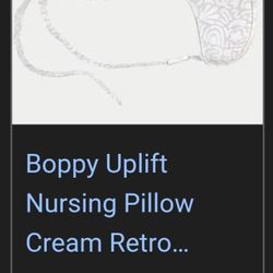 Boppy Uplift Nursing Pillow