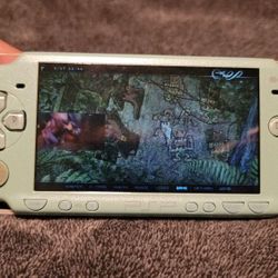 Playstation Psp 2000 Mint Green Modded Video Game Console 