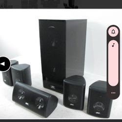 6 Piece Palermo 1000 Watt Home Theater 