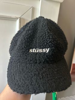 Stussy Sherpa fleece cap rare one size fits all as is condition