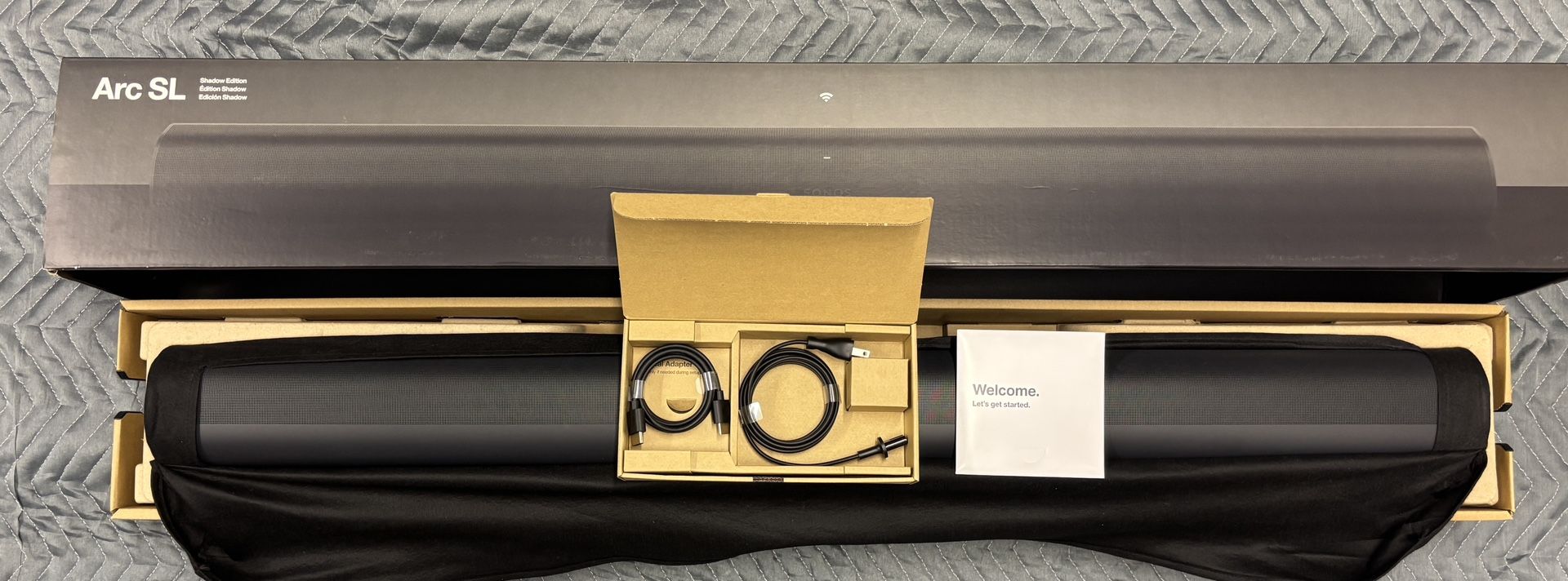 Sonos Arc SL Shadow Edition Soundbar – Dolby Atmos – Like New