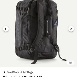 Patigonia 40L Duffel Bag 