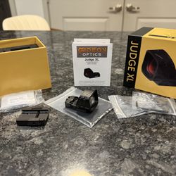 Gideon Optics Judge XL RSMc Green Dot 