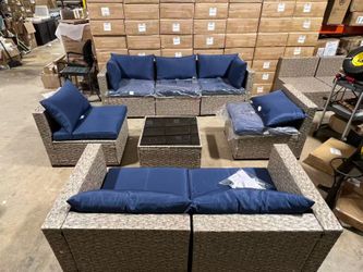 🔥8 Pcs Patio Furniture Set(First come, first served, fixed price）$460