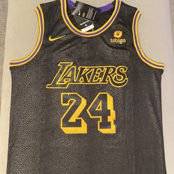Los Angeles Lakers Jersey Kobe Bryant #24 Adult Sizes Black