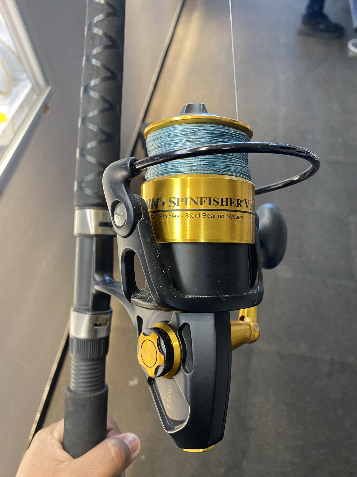 Penn Spinfisher V 5500 Reel Fishing Combo 