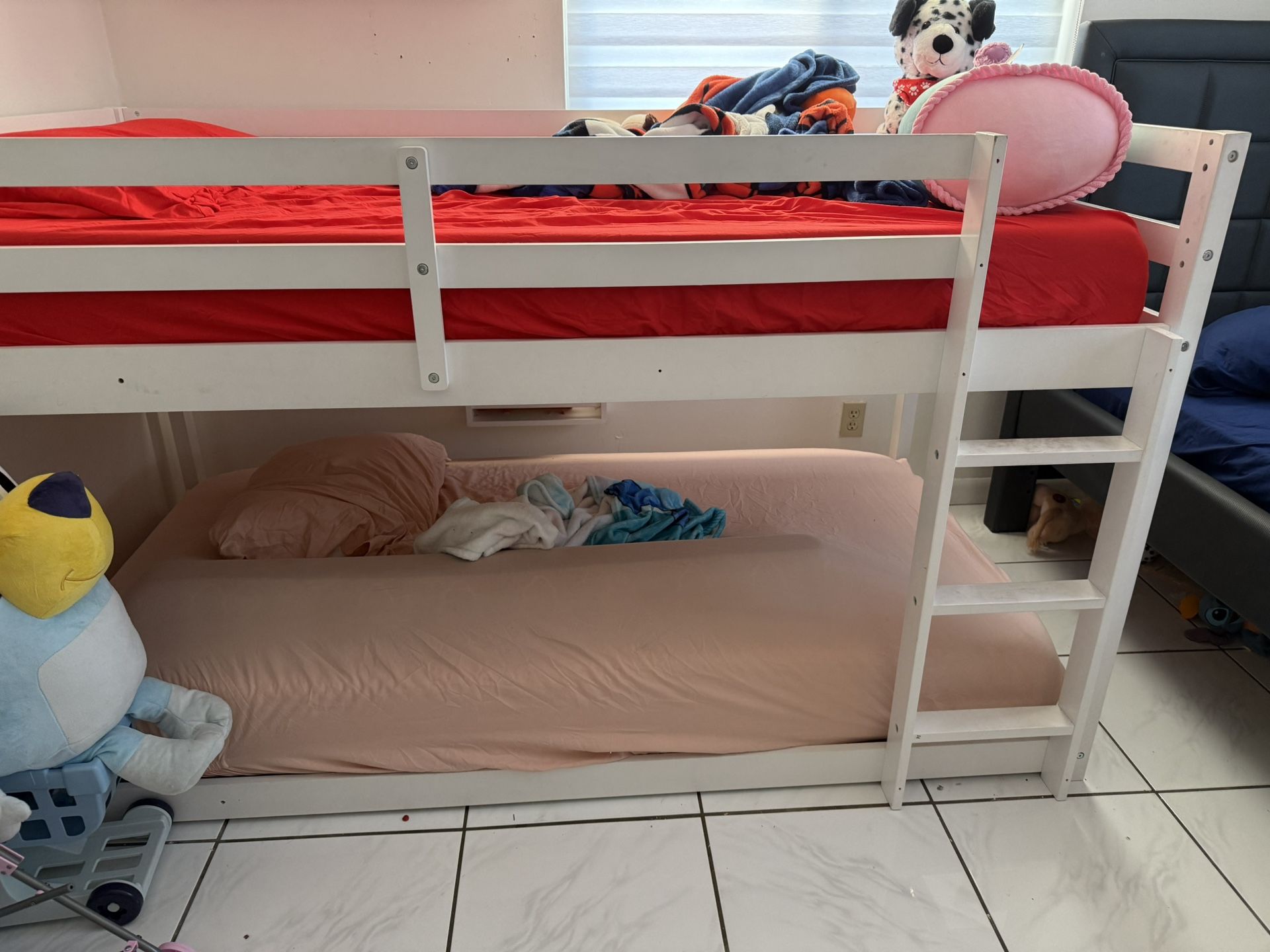 White Bunk Bed