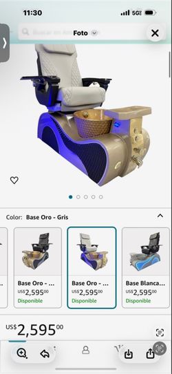 Pedicure chair