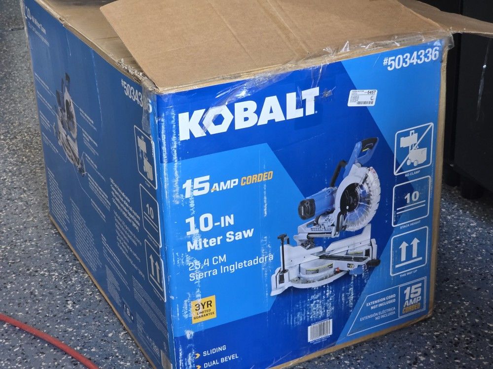 Kobalt 10in Miter Saw