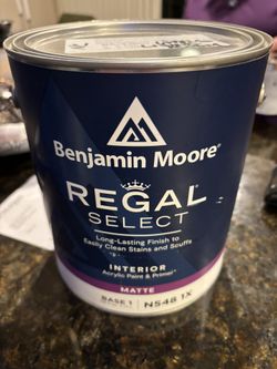 1 gallon  Benjamin Moore  Paint  