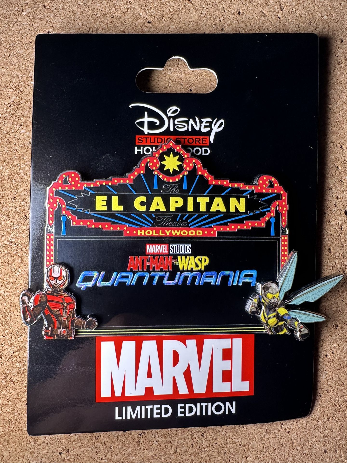 Disney Pin DSSH DSF Marquee El Capitan Ant-Man & Wasp Quantumania LE 400 Pin