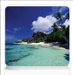 ALLSOP Mouse Pad, D'Argent Beach (8.5 x 8")