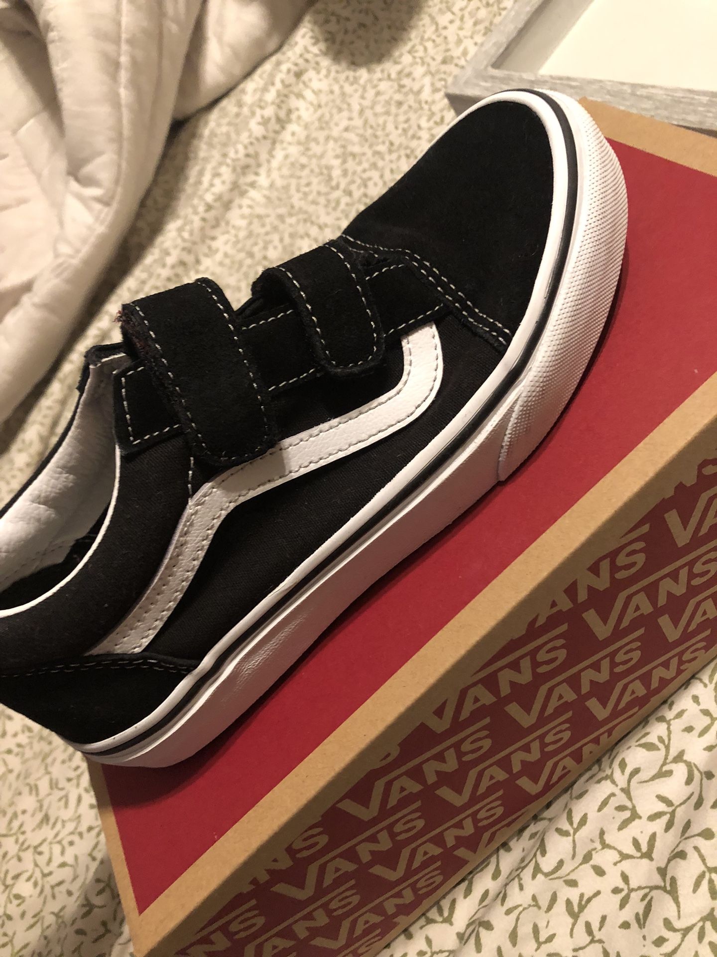 Velcro Strap Vans Size 3