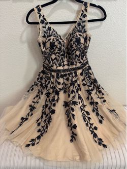 Black Flare Mini Dress