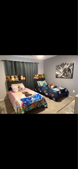 Twin beds