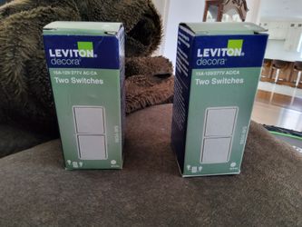 Leviton Decora Teo Switches 