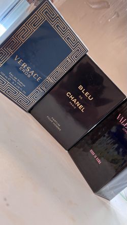 Designer Fragrances Available | Bleu de Chanel, Dior, Valentino, YSL