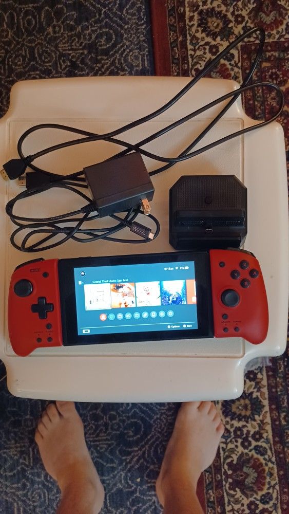 Switch With Gamestop Dock