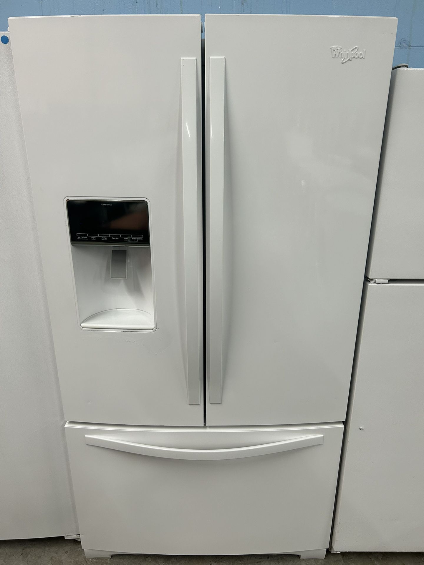 White French Door Refrigerator 