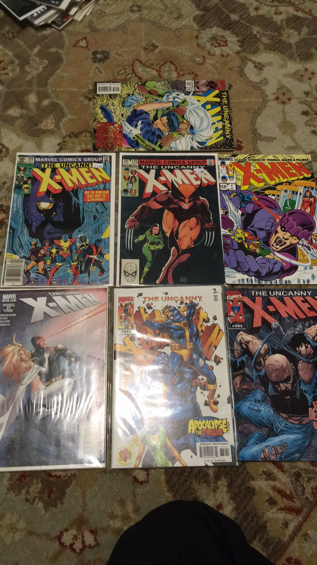 X-Men comics lot. 149 377