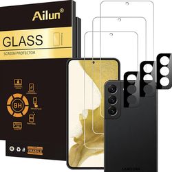 Samsung Galaxy S22 Plus (3Pack) - 9H Hardness Tempered Glass Protection (AILUN)