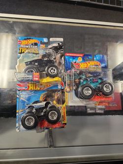 Hot wheels monster trucks $10 each