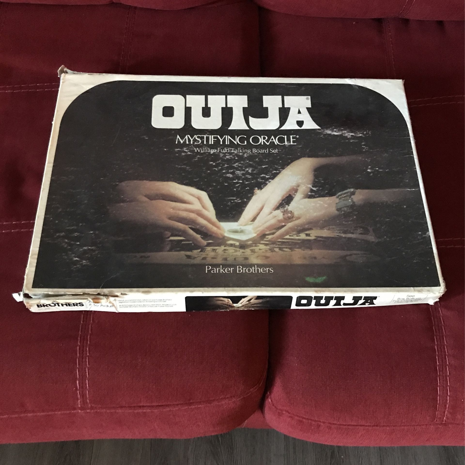 Parker brother Ouija mystifying Oracle