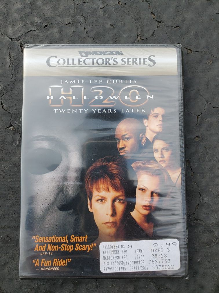 Factory Sealed "Halloween H20" DVD!