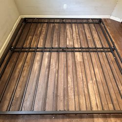 King Bed Frame (6 Inch Low Profile) W/ Round Corner Edges 