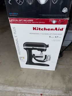 Kitchen aid stand mixer professional 5 plus
