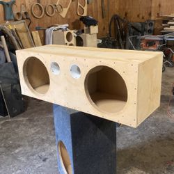 Custom Dual 15” Ported Subwoofer Box!