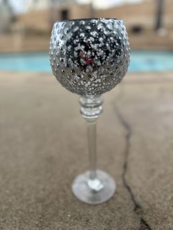 Silver Candle Holder