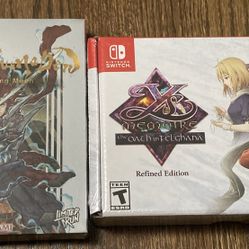 Nintendo Switch Getsufumaden Ys Oath Felghana Collector 2 Games Music Cd Action 