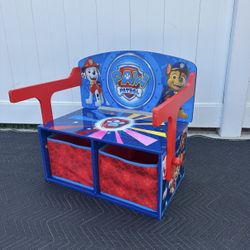 Paw Patrol/ Paw Patrol Activity Bench/ Toys/ Desk/ Toddler/ Kids/ Chair/ New