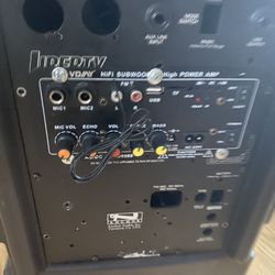 Liberty Speakers One Has An Amp With Bluetooth 