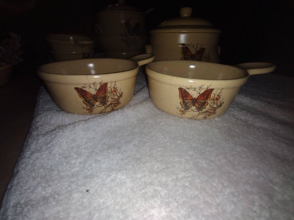 Vintage Soup Cups