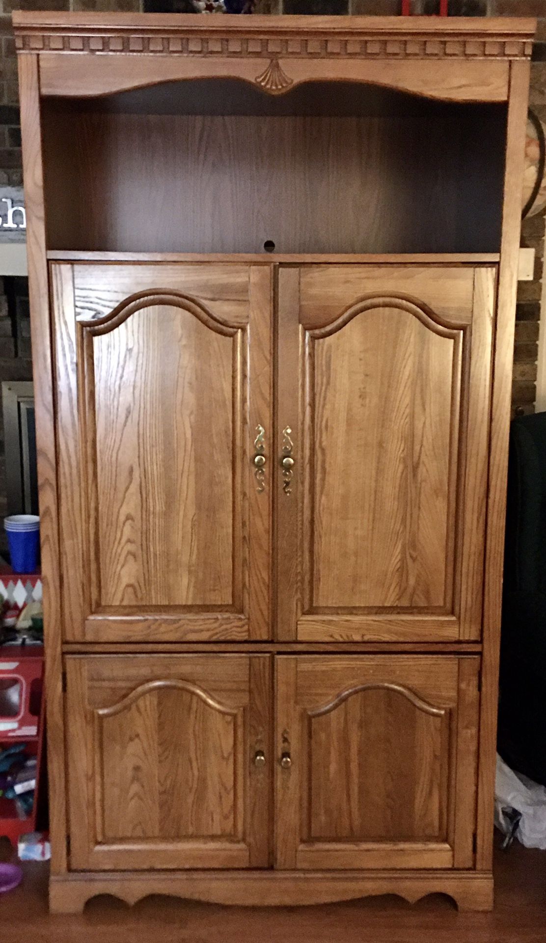 Antique TV Entertainment center