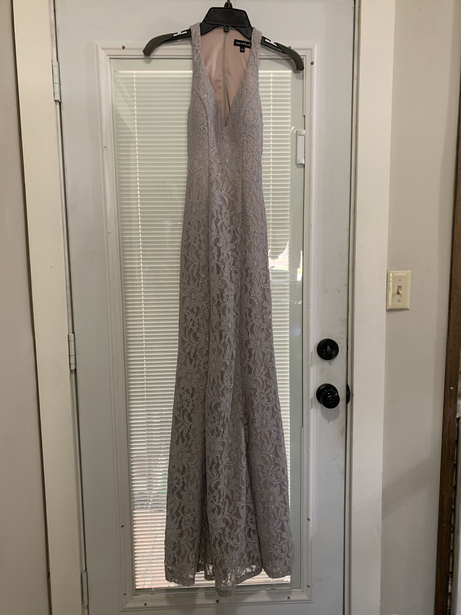 Formal gown Sz 1 by sequin hearts