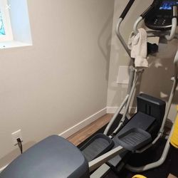 Elliptical And Weight Bench