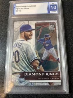 MLB CARD LOT (5 CARDS) GRADED/SLABBED